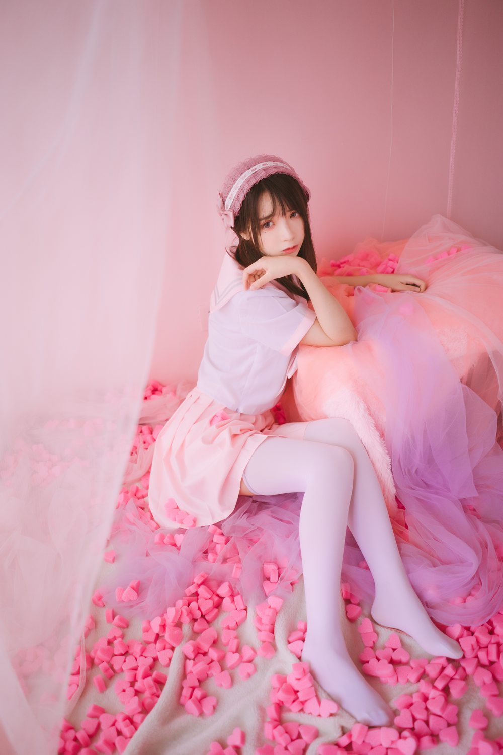 网荭Coser@疯猫ss 丝袜狂想曲(粉) 在现浏览第3张