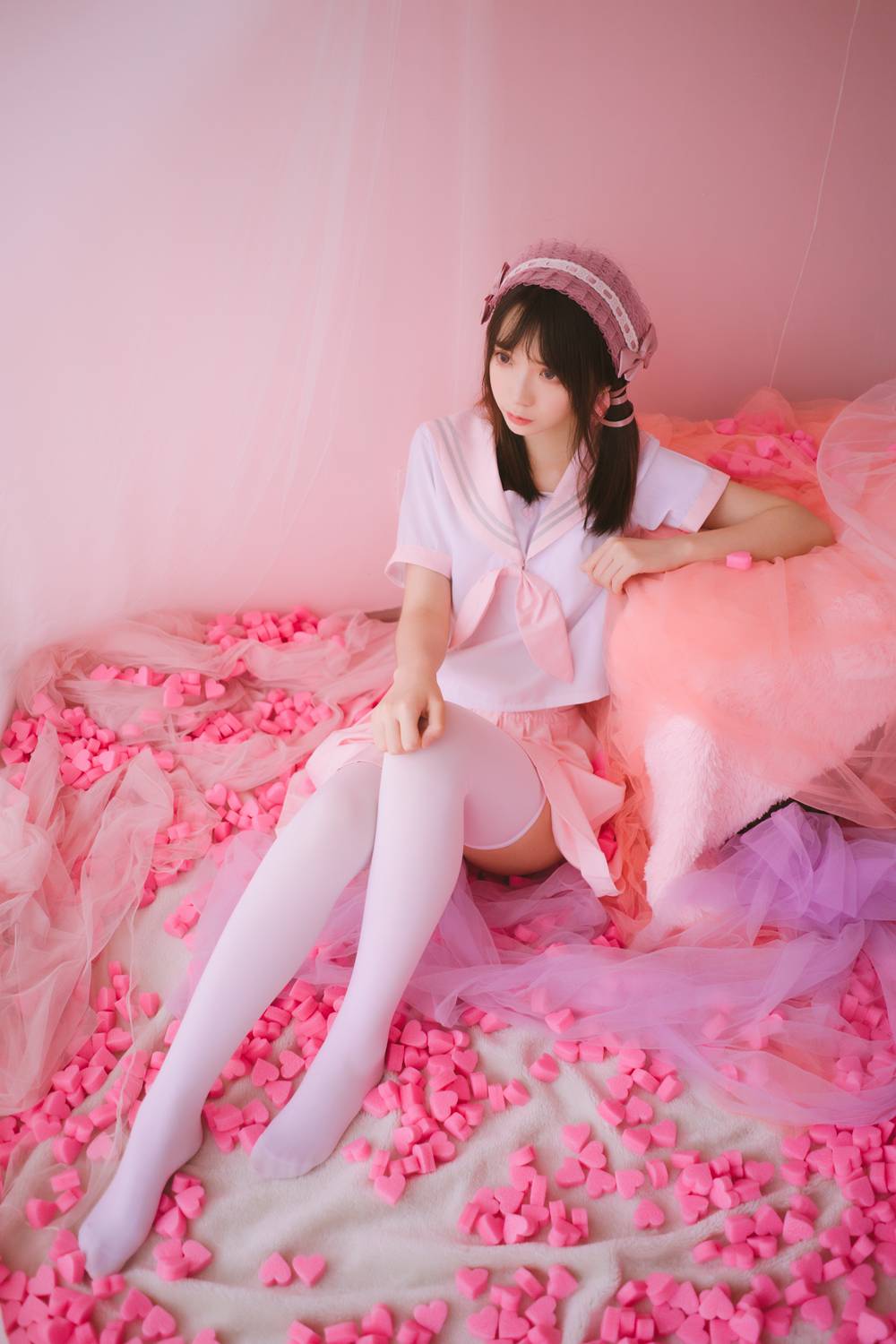 网荭Coser@疯猫ss 丝袜狂想曲(粉) 在现浏览第3张