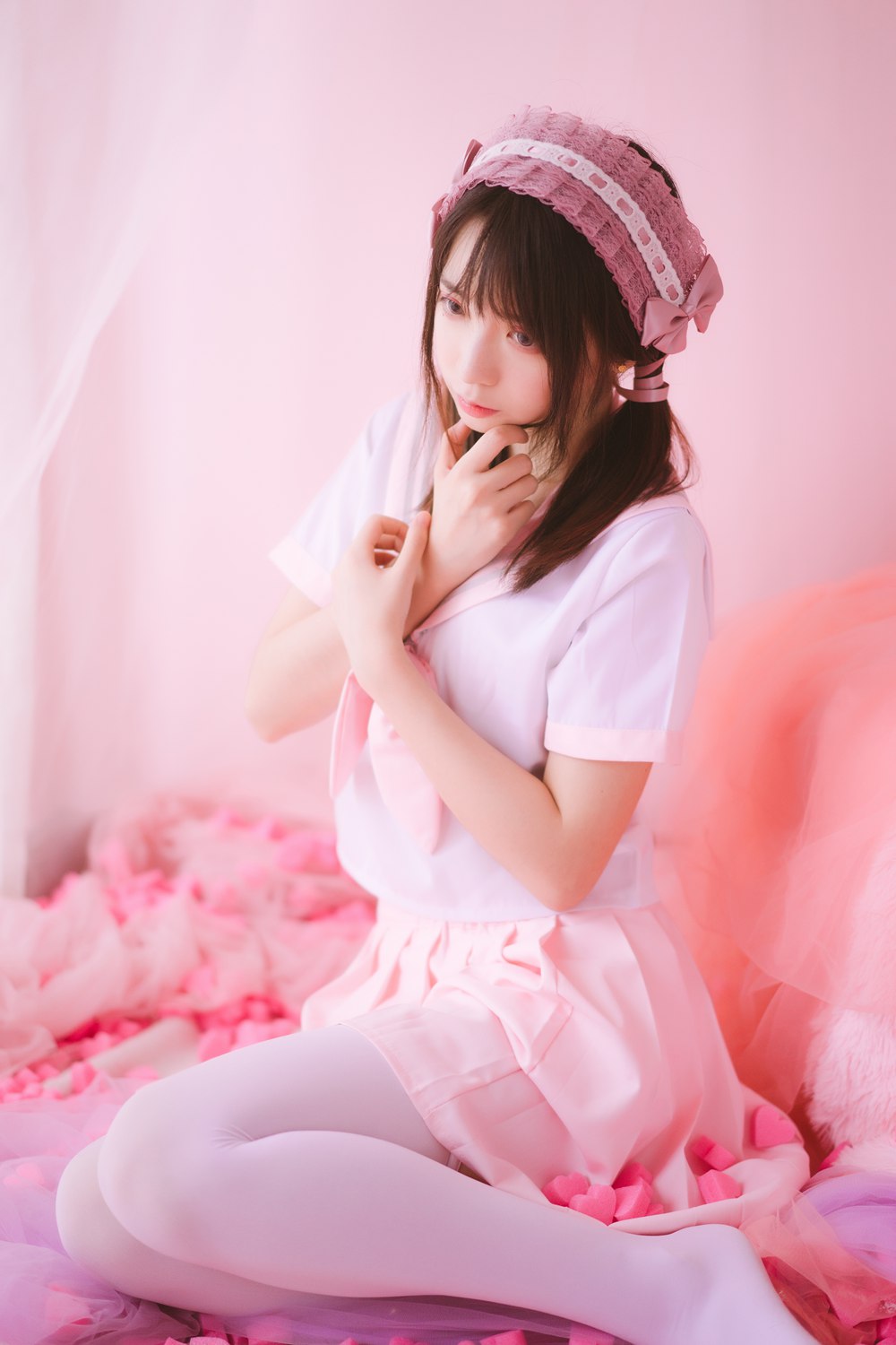 网荭Coser@疯猫ss 丝袜狂想曲(粉) 在现浏览第4张