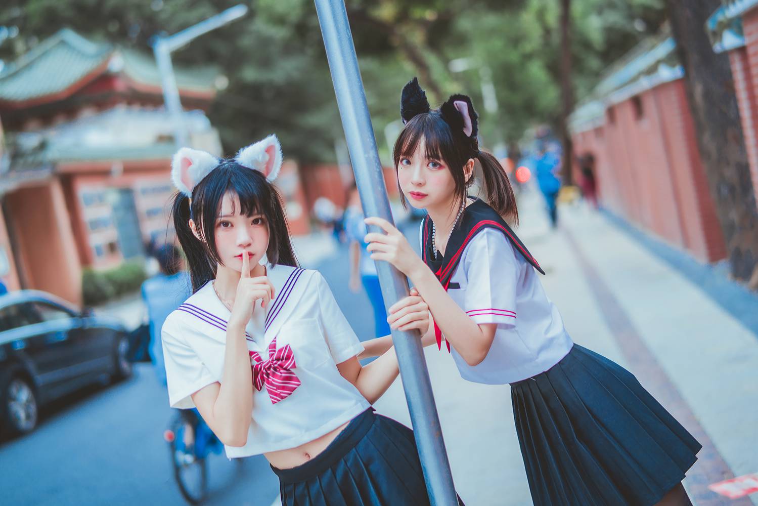 网荭Coser@疯猫ss 樱桃x疯猫2 在现浏览第6张