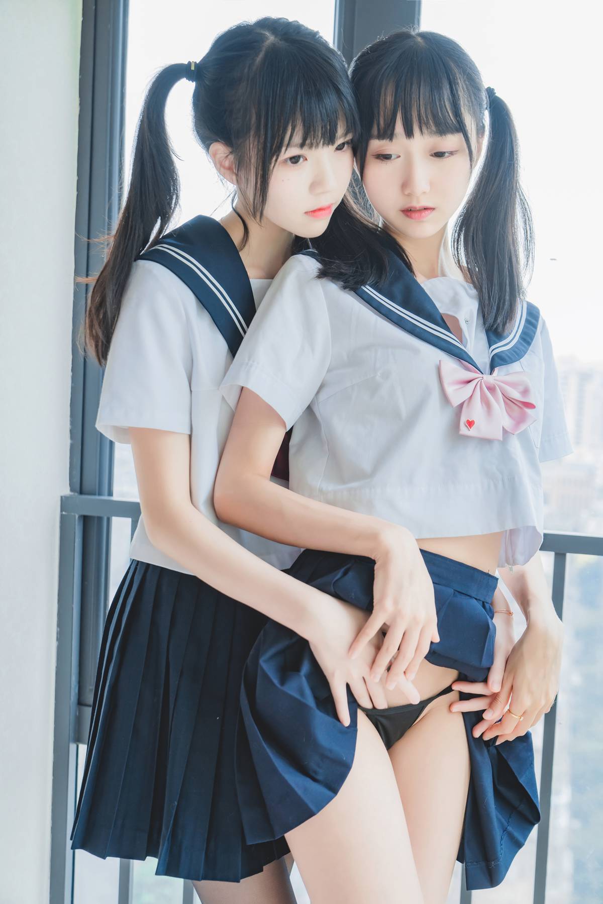 桜桃喵 &#038; 木绵绵OwO &#8211;  她(至服×至服) [38P]第2张