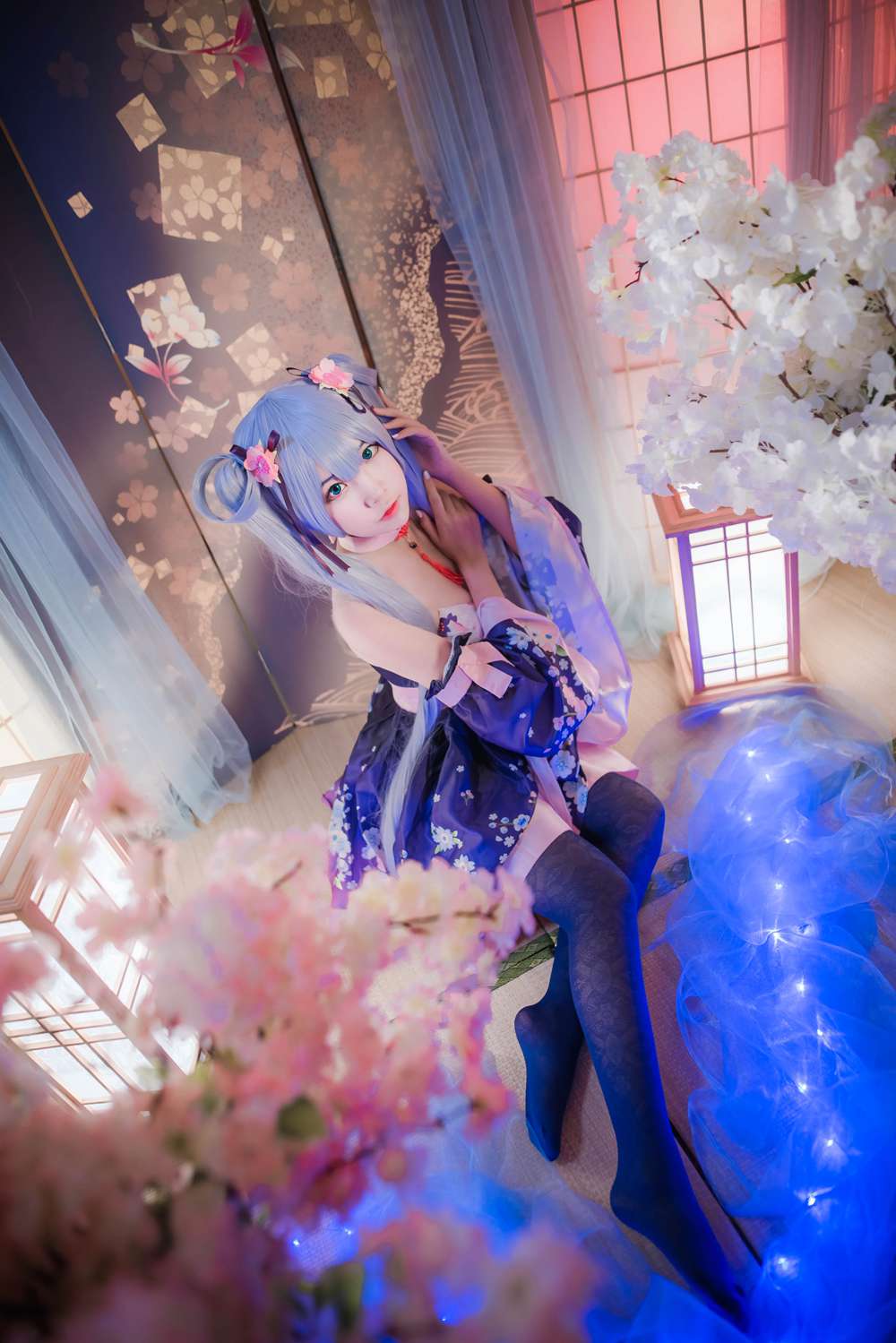 网荭Coser@二佐Nisa 双马尾 在现浏览第1张