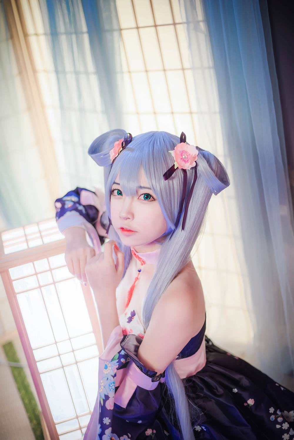 网荭Coser@二佐Nisa 双马尾 在现浏览第3张