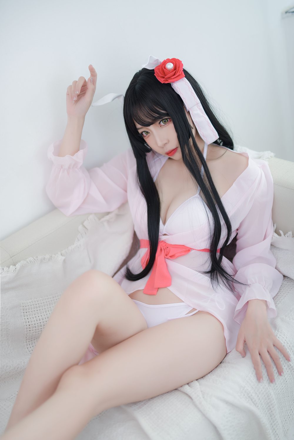 网荭Coser@二佐Nisa 睡衣 在现浏览第9张