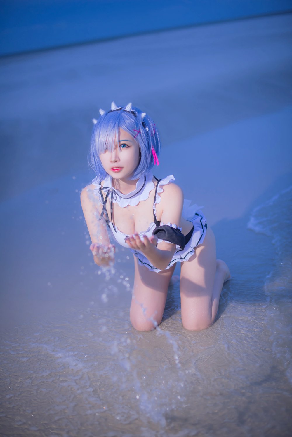 网荭Coser@二佐Nisa 蕾姆泳衣 在现浏览第3张