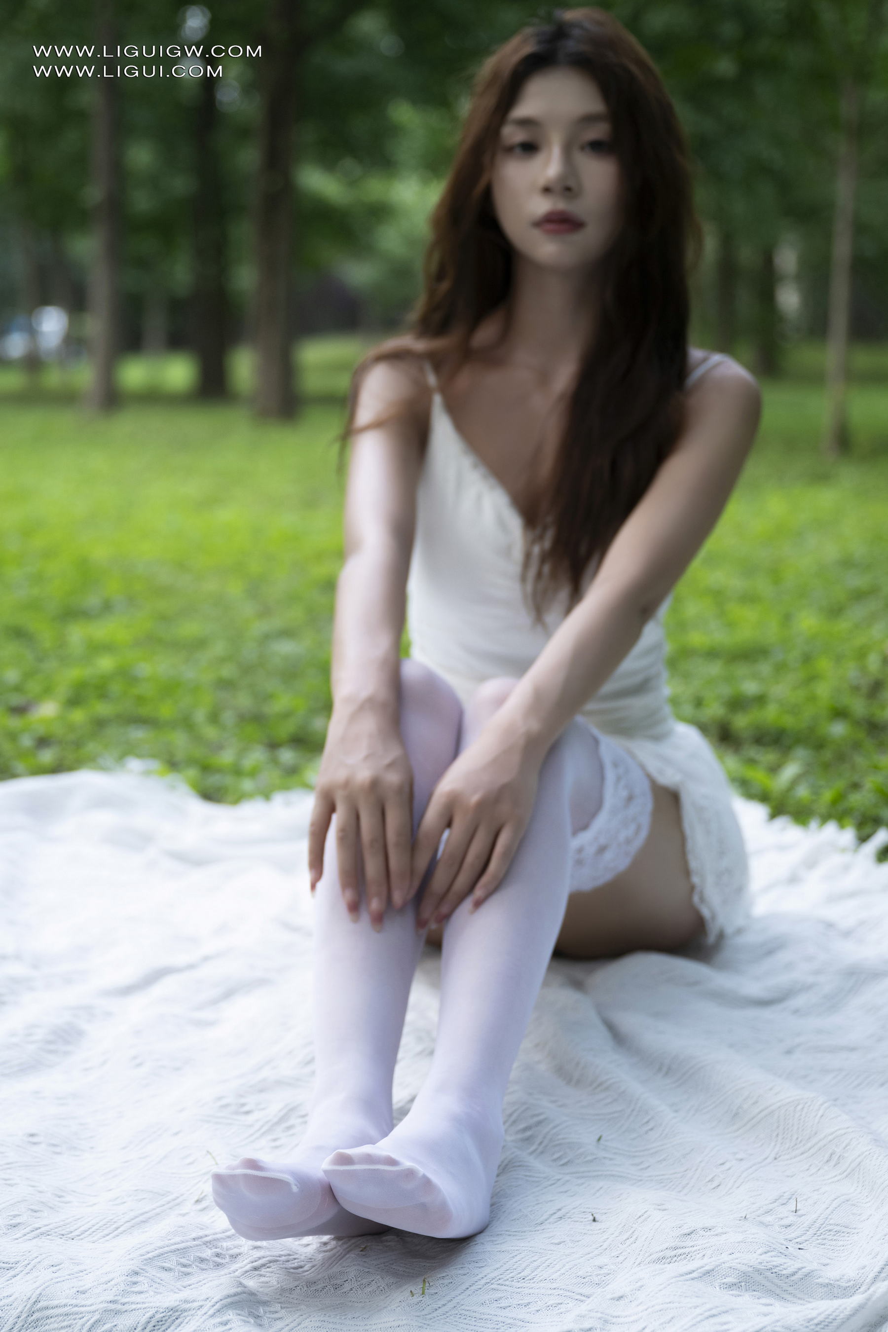 [Ligui丽柜] 2025.08.04 欲野白纱 Xiaomei第3张