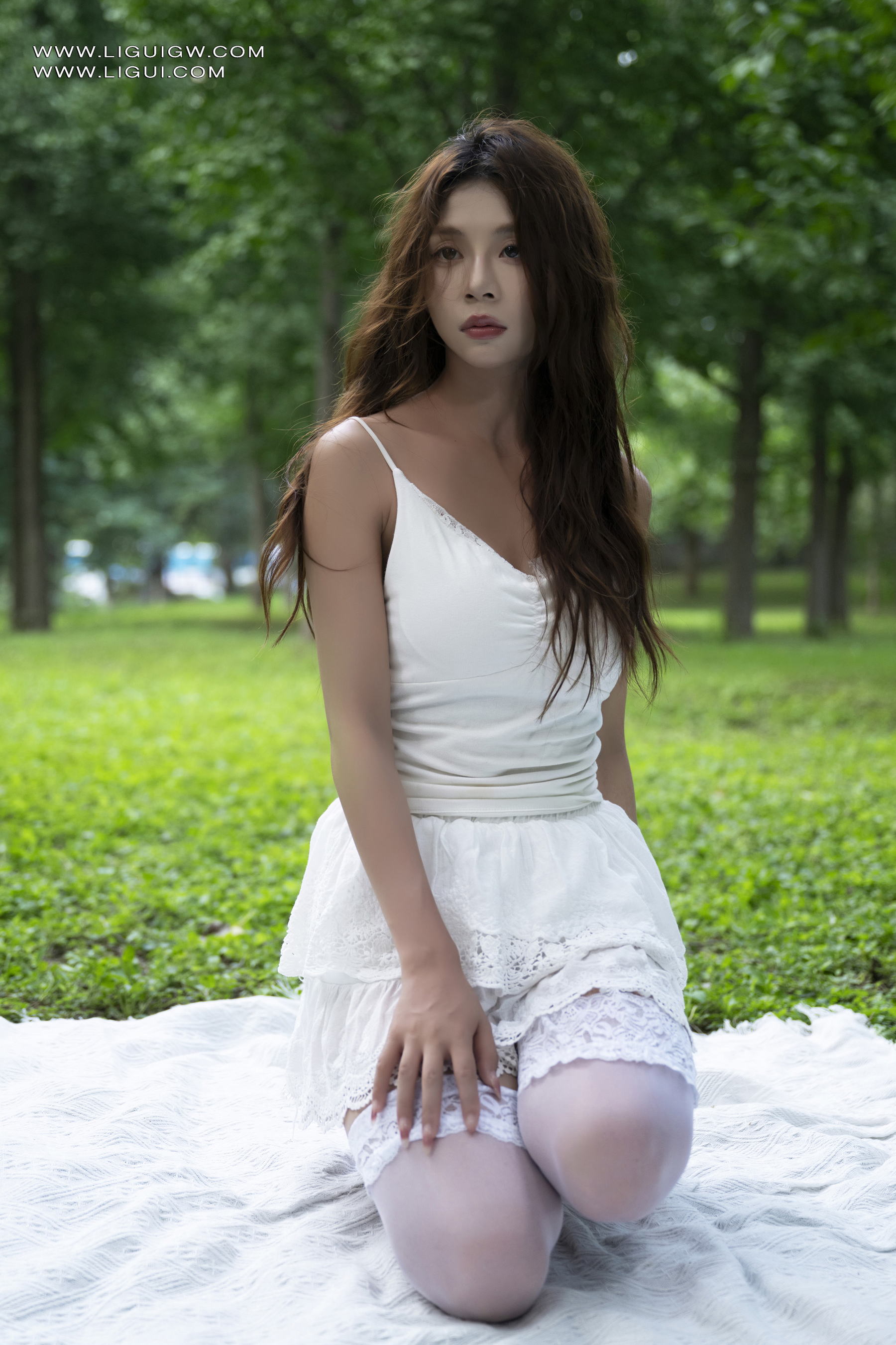 [Ligui丽柜] 2025.08.04 欲野白纱 Xiaomei第4张