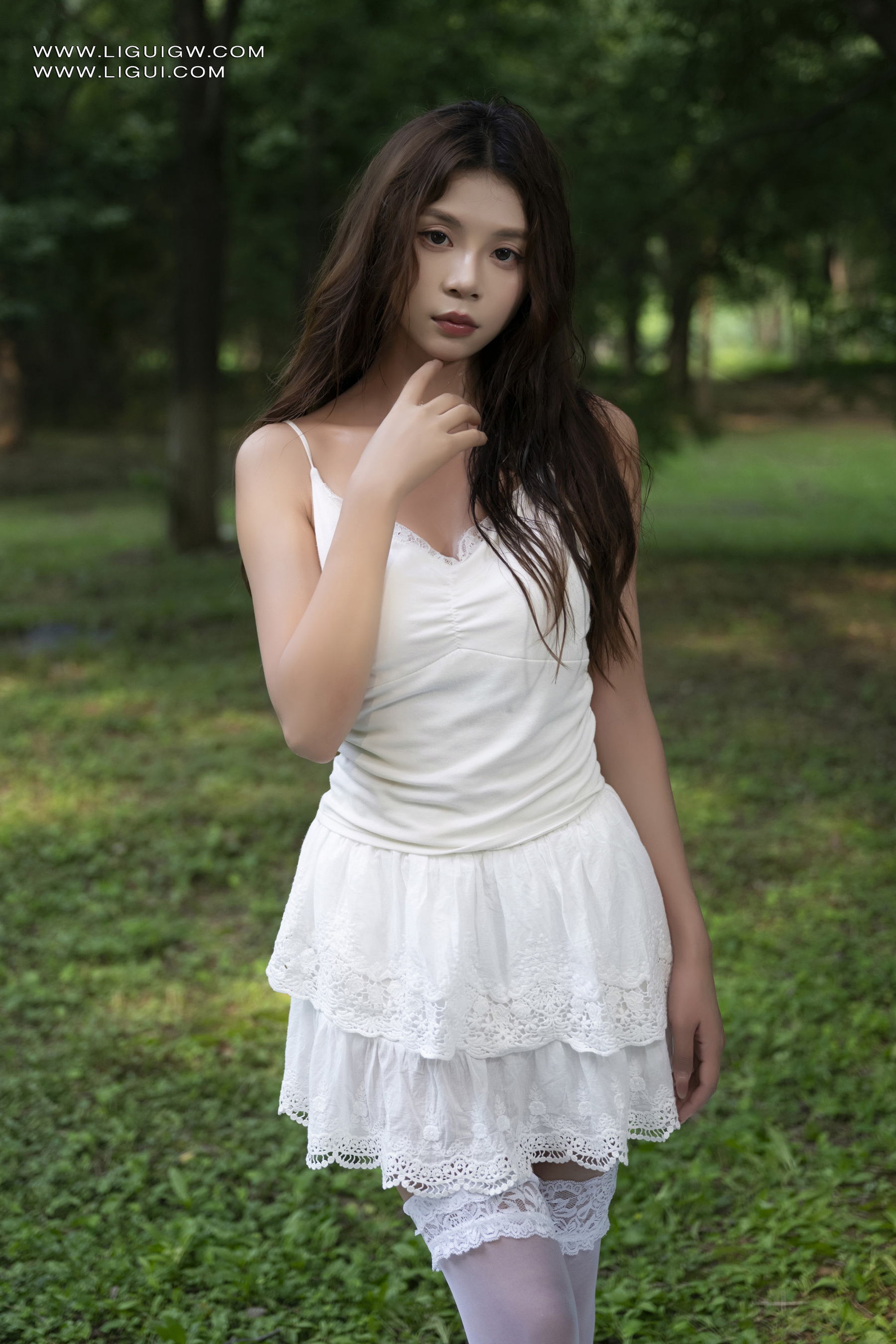 [Ligui丽柜] 2025.08.04 欲野白纱 Xiaomei第7张
