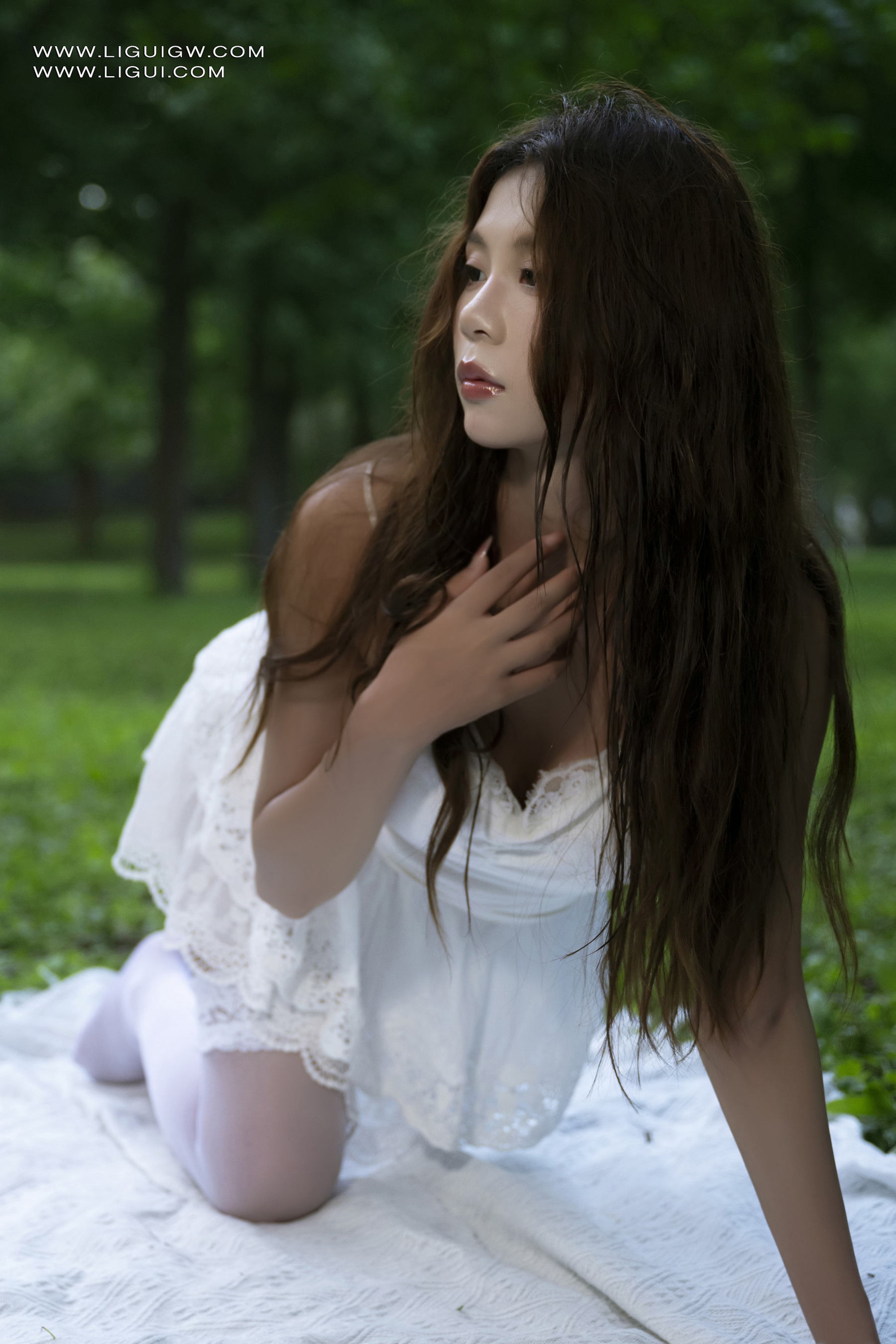 [Ligui丽柜] 2025.08.04 欲野白纱 Xiaomei第8张