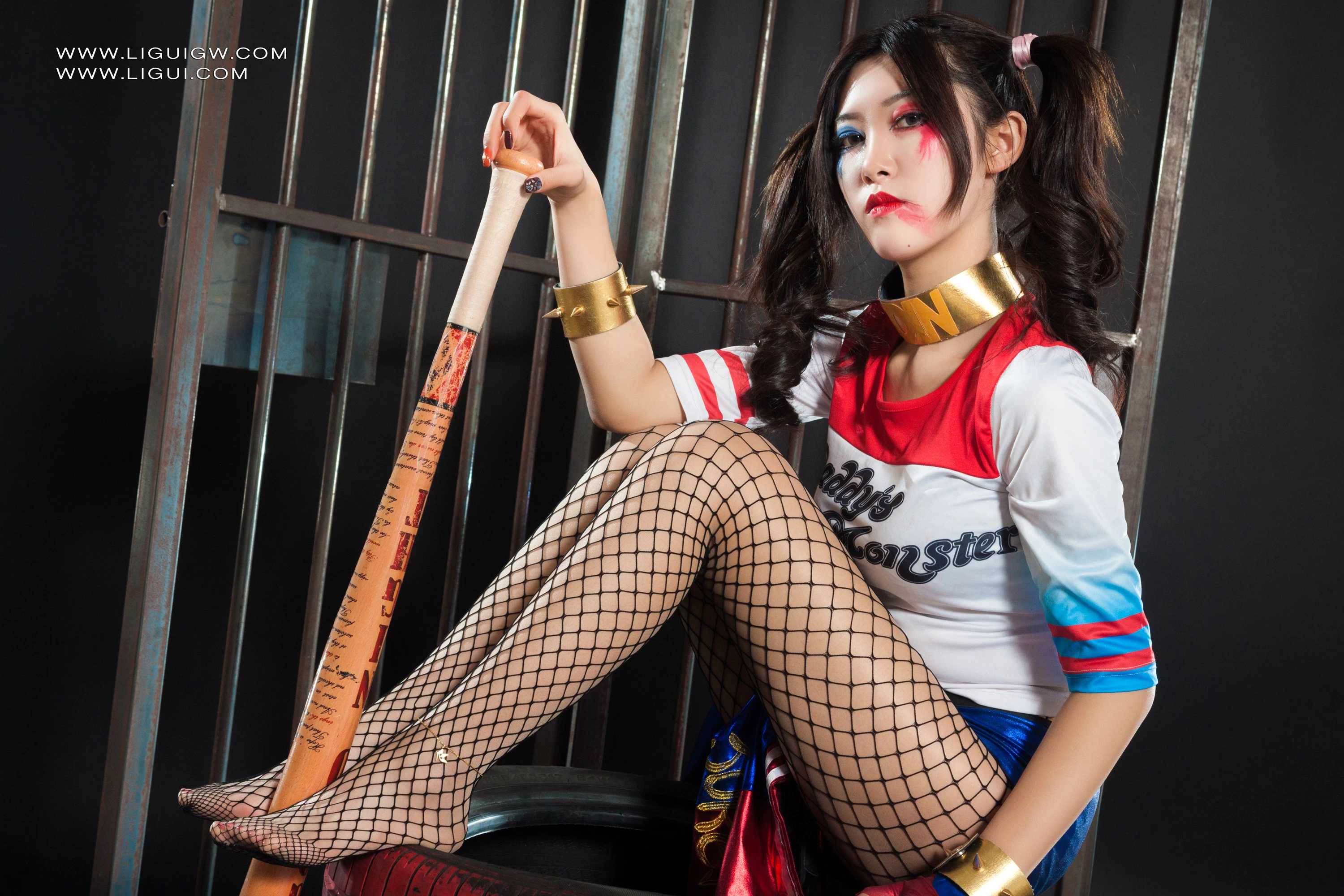 [Ligui丽柜] 2025.10.15《万圣节之恋狱小丑女》筱筱 Xiao xiao第14张