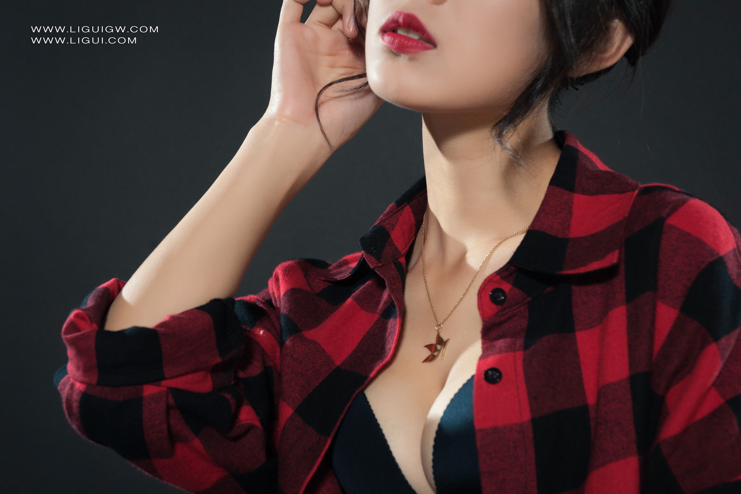 [Ligui丽柜] 2025.11.03《红与黑的激情碰撞》维拉 Weila第5张