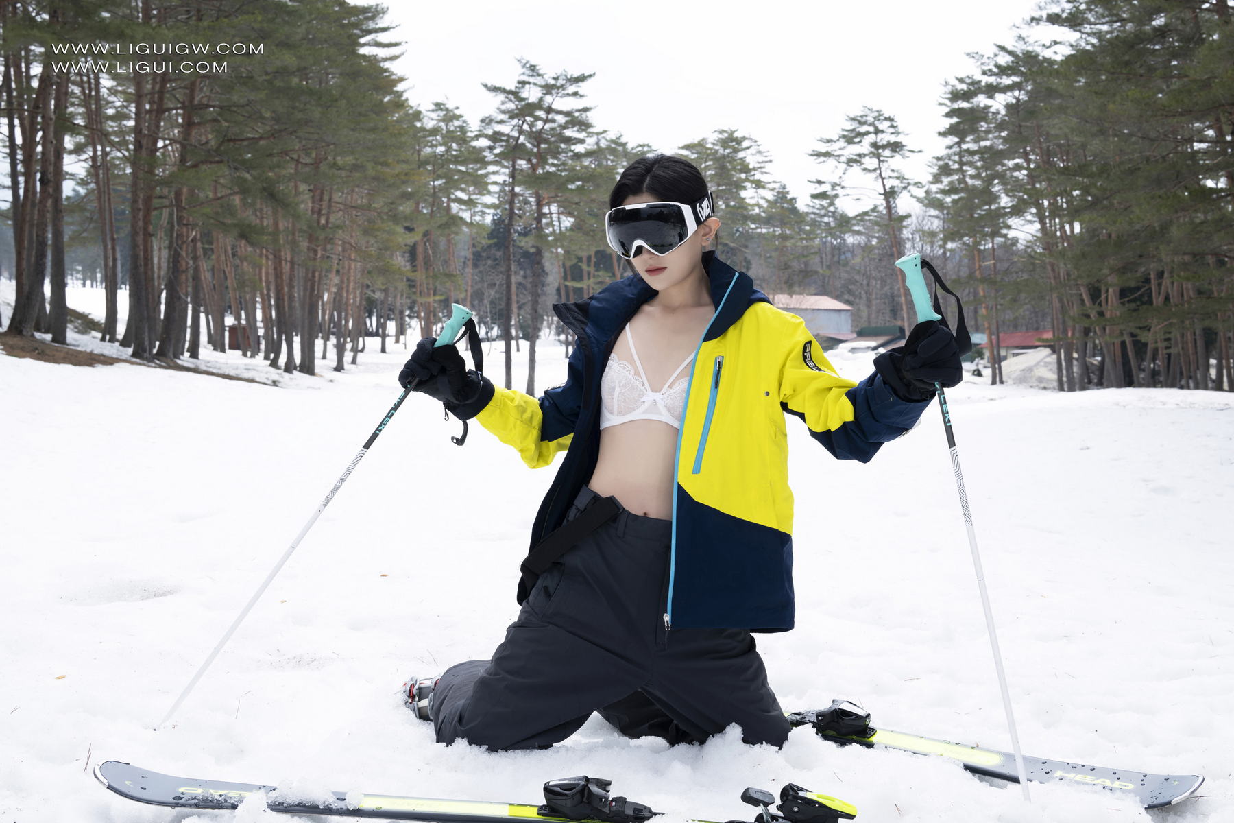 [Ligui丽柜] 2026.01.23《雪境蜕衣极度诱惑》甜甜 Tiantian第2张